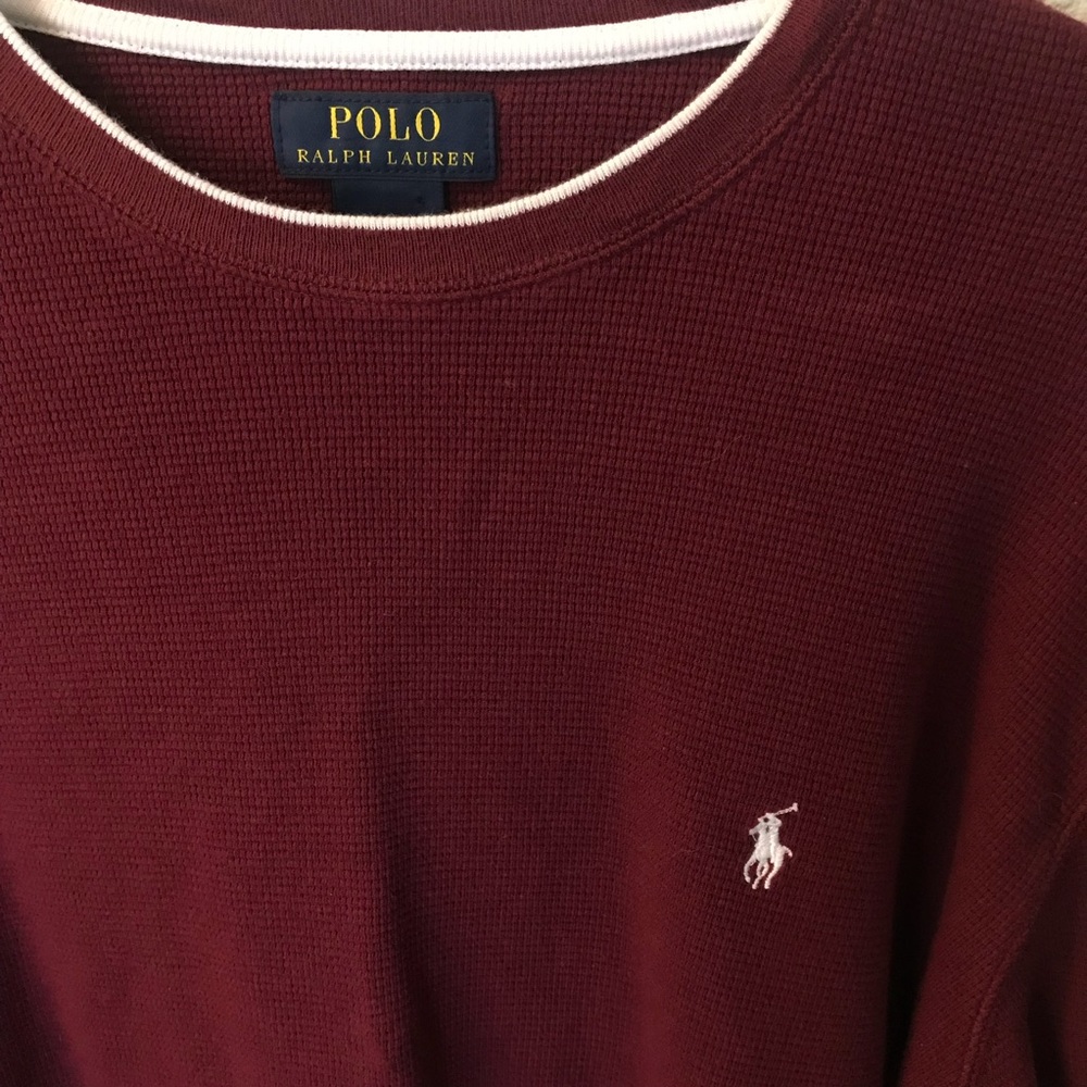 Men’s Polo Ralph Lauren thermal. Size Medium